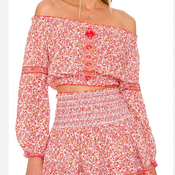 Poupette St. Barth Tops - Poupette St Barth Nana Off the Shoulder Top